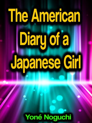 cover image of The American Diary of a Japanese Girl